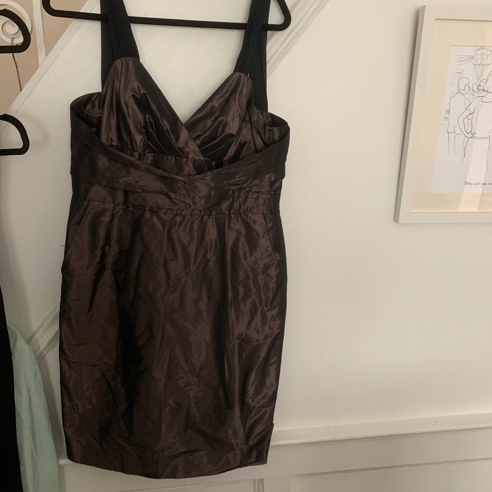 Banana republic taffeta dress - worn once!